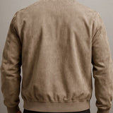 Frédéric | Blouson bombers effet daim camel