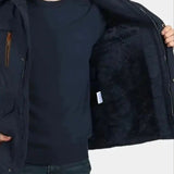 Yannick | Veste outdoor vert olive à capuche