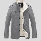 Benoît | Veste courte crème doublée sherpa