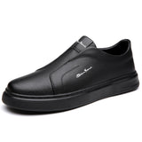Chaussures en Cuir Slip-On