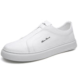 Chaussures en Cuir Slip-On
