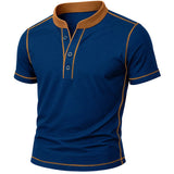 Olivier - chemise henley avec bord ember