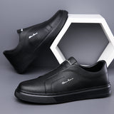 Chaussures en Cuir Slip-On