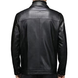 Veste en Cuir Décontractée
