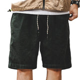 Shorts en velours côtelé