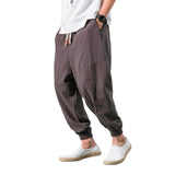 Shao - Pantalons harem en coton confortables