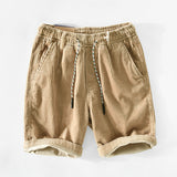 Shorts en velours côtelé