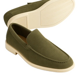 Mocassins décontractés pour hommes – Olive