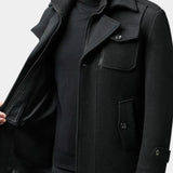 Gérard | Manteau d'hiver noir