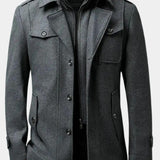 Gérard | Manteau d'hiver noir