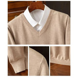 Jorge | Pull Élégant à Col en V