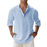 Piotr - Chemise en lin respirante pour homme