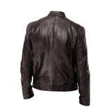 Fabien | Veste en cuir décontractée