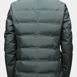 Joël | Veste blazer matelassée grise
