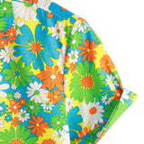 Chemise Hawaïenne en Coton avec Boutons pour Hommes