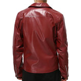Veste en Cuir Casual pour Homme