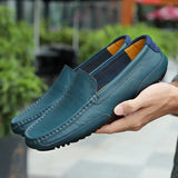 Mocassins en Cuir Vintage