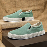 Baskets Éléganes en Toile Slip-On