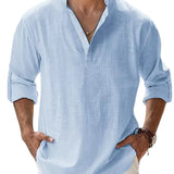 Piotr - Chemise en lin respirante pour homme