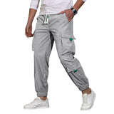 Pantalon Cargo en Tissu Côtelé