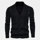 Beeckhoven | Cardigan Homme à Boutons en Coton Premium