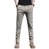 Pantalon en Coton Décontracté