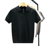 T-shirt Polo en Maille Respirante