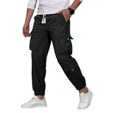 Pantalon Cargo en Tissu Côtelé