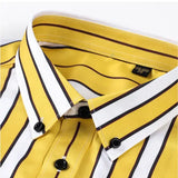 Chemise Casual Rayée pour Hommes