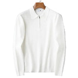 Pull Masculin Élégant avec Fermeture Éclair