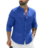 Chemise en lin décontractée