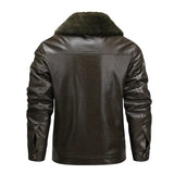 Veste en Cuir Fleece