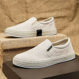 Baskets Éléganes en Toile Slip-On