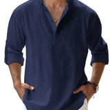 Piotr - Chemise en lin respirante pour homme