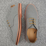 Chaussures de Bureau en Suède Oxford