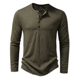 Chemise polo à manches longues en coton