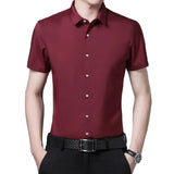 Chemise à Manches Courtes Business Casual