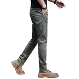 Pantalon en Coton Décontracté