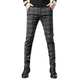 Pantalon à Carreaux Casual