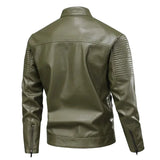 Veste en Cuir Rétro