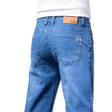 Jeans en Denim Droit Décontractés