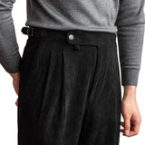 Pantalon en Velours Côtelé Premium