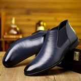 Simon | Bottines en Cuir Élégantes
