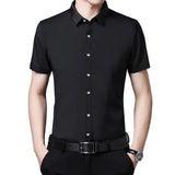 Chemise à Manches Courtes Business Casual