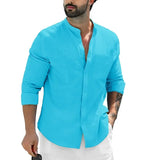 Chemise en lin décontractée