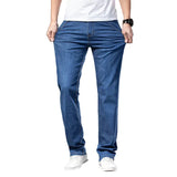 Jeans en Denim Droit Décontractés