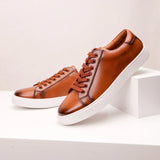 Baskets en Cuir