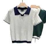Luca - polo en tissu riccio de