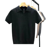 T-shirt Polo en Maille Respirante