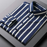 Chemise Casual Rayée pour Hommes